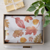 Waterverf herfst herfst laat naadloos patroon tissuepapier (Geschenk)