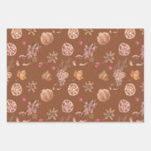 Waterverf herfst Herfst Thanksgiving Inpakpapier Vel (Voorkant 3)