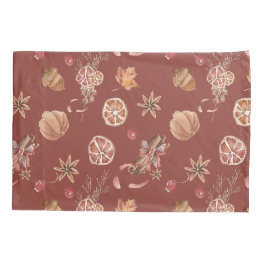 Waterverf herfst Herfst Thanksgiving Kussensloop (Achterkant)