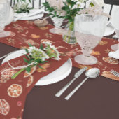 Waterverf herfst Herfst Thanksgiving Lange Tafelloper