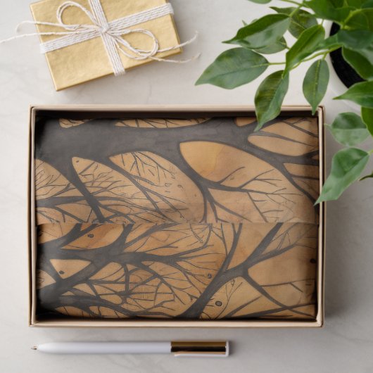 Waterverf Herfst Herfst Vleermuizen Decoupage Tissuepapier (Geschenk)