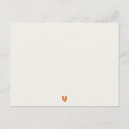 Waterverf Herfst herfstlandschap bruiloft details Informatiekaartje (Achterkant)