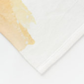 Waterverf Herfst Hondenontwerp - Beagle Fleece Deken (Hoek)