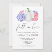 Waterverf Herfst in Liefde Vrijgezellenfeest Kaart (Voorkant)