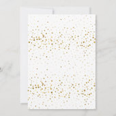 Waterverf Herfst Kleine pompoen thema Baby shower Kaart (Achterkant)