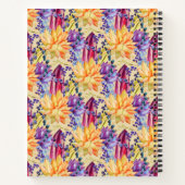 Waterverf herfst laat laptop ontvangen | notitieboek (Achterkant)