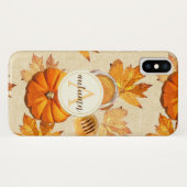 Waterverf herfst Magische  Scents Monogram Case-Mate iPhone Case (Achterkant (horizontaal))