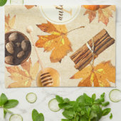Waterverf herfst Magische  Scents Monogram Theedoek (Gevouwen)