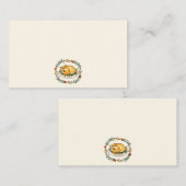 Waterverf Herfst najaar Thanksgiving Turkije Plaatskaartje (Voorkant / Achterkant)