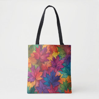 Waterverf Herfst Natuur Tas
