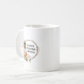 waterverf herfst oogst Thanksgiving Koffiemok (Voorkant links)