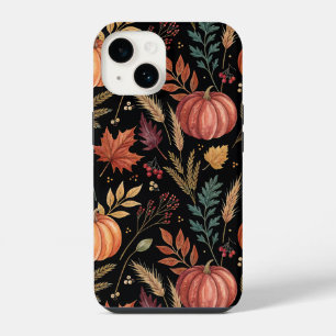 Waterverf herfst oogstpatroon iPhone 14 hoesje