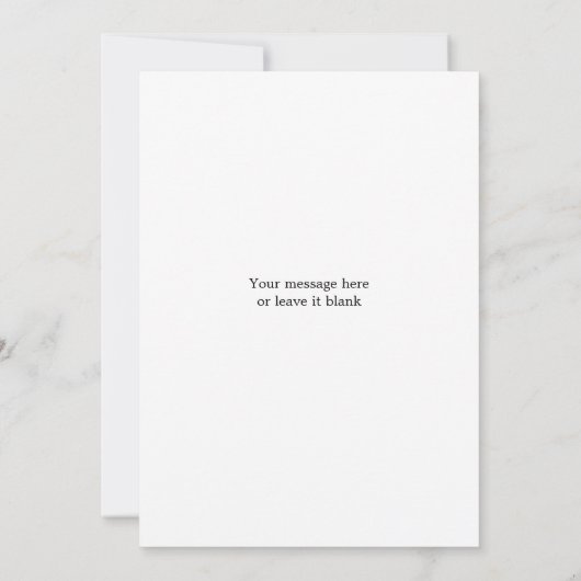 Waterverf Herfst Oranje pompoen dank u Bedankkaart (Achterkant)