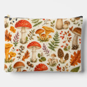 Waterverf Herfst Paddenstoel Patroon Etui (Voorkant)