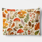 Waterverf Herfst Paddenstoel Patroon Etui (Achterkant)
