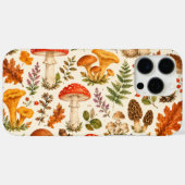 Waterverf Herfst Paddenstoelen Patroon Case-Mate iPhone Case (Achterkant (horizontaal))