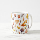 Waterverf Herfst Pattern Koffiemok (Voorkant rechts)