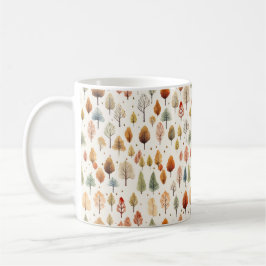 Waterverf Herfst Pattern Koffiemok