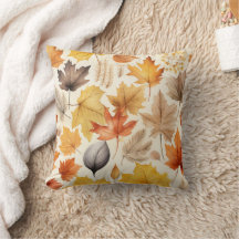 Waterverf Herfst Pattern