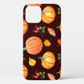Waterverf herfst pompoen bloemmotief Case-Mate iPhone case (Achterkant)