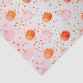 Waterverf Herfst Pompoen Patroon Herfst Decoupage Tissuepapier (Detail)