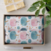 Waterverf Herfst Pompoen Patroon Herfst Decoupage Tissuepapier (Geschenk)