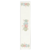 Waterverf Herfst Pumpkins Korte Tafelloper (Voorkant)