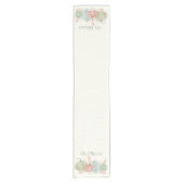 Waterverf Herfst Pumpkins Korte Tafelloper (Voorkant)