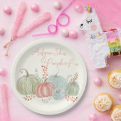 Waterverf Herfst Pumpkins Papieren Bordje (Feest)