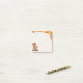 Waterverf Herfst Schommelstoel Post-it® Notes (Op bureau)