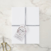 Waterverf Herfst Thanksgiving Dankbaar voor Jou Cadeaulabel (Met Touw)