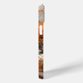 WATERVERF HERFST THEMA PAARD Case-Mate iPhone CASE (Achterkant / Rechts)