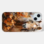 WATERVERF HERFST THEMA PAARD Case-Mate iPhone CASE (Achterkant (horizontaal))