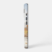 WATERVERF HERFST THEMA PAARD IN HET BOS iPhone 16 HOESJE (Linkerkant)