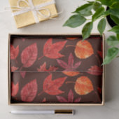 Waterverf herfst tissuepapier (Geschenk)