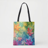 Waterverf Herfst Vibes Bag Tote Bag (Voorkant)
