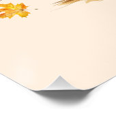 Waterverf Herfst Vibes Perfect Poster (Hoek)