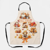 Waterverf Herfst Vibes Schort (Voorkant)