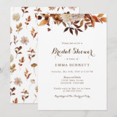 Waterverf Herfst Vrijgezellenfeest Kaart (Voorkant / Achterkant)