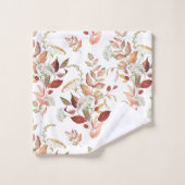 Waterverf Herfst Wilde Bloem Bad Handdoek (Wasdoekje)