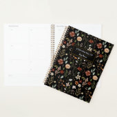 Waterverf Herfst Wilde Bloem Tuin Bloemmotief Planner (Display)