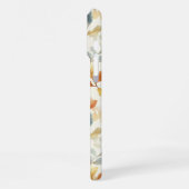 Waterverf herfstbladeren - Gezellige Herfst Natuur iPhone Hoesje (Linkerkant)