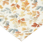Waterverf herfstbladeren - Gezellige Herfst Natuur Korte Tafelloper (Hoek)