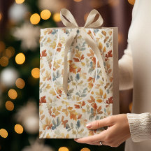 Waterverf herfstbladeren - Gezellige Herfst Natuur