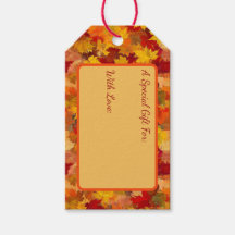 Waterverf herfstbladeren -  herfstpatroon