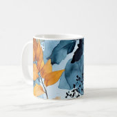 Waterverf Herfstbladeren Koffiemok (Voorkant links)