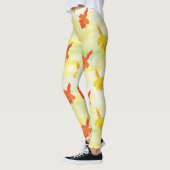 waterverf herfstbladeren leggings (Links)