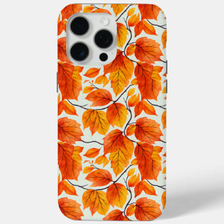 Waterverf herfstbladeren - levendig Herfst geblade iPhone 15 Pro Max Hoesje