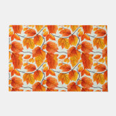 Waterverf herfstbladeren - levendig Herfst geblade Deurmat (Voorkant)