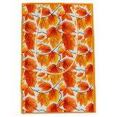 Waterverf herfstbladeren - levendig Herfst geblade Medium Cadeauzakje (Voorkant)